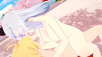 Shenhe public sex at the park