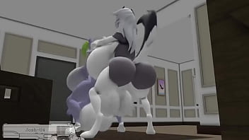 Roxanne y loona tienen sexo futanari