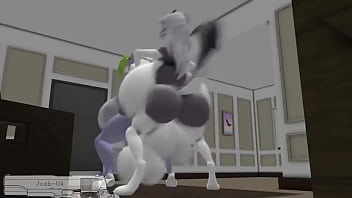 Roxanne y loona tienen sexo futanari