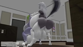 Roxanne y loona tienen sexo futanari