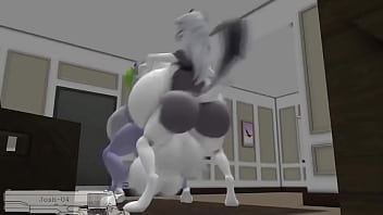 Roxanne y loona tienen sexo futanari