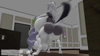 Roxanne y loona tienen sexo futanari