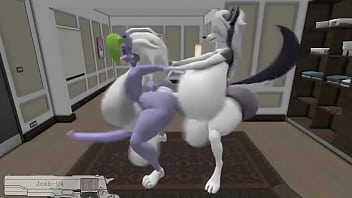 Roxanne y loona tienen sexo futanari