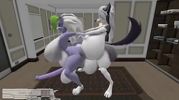 Roxanne y loona tienen sexo futanari