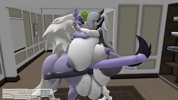 Roxanne y loona tienen sexo futanari