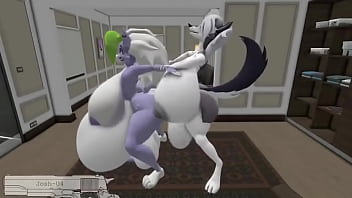 Roxanne y loona tienen sexo futanari