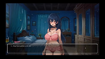 Bluring The Walls Romance Hentai Game Ep5 Couple French Kissing After Confessing Naughty Fantasies thumbnail