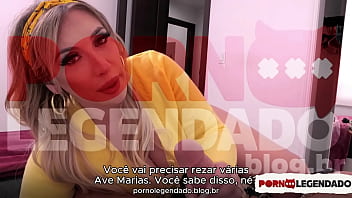 Legendado enteado bateu punheta proibido mas foi pego flagrado por sua madrasta