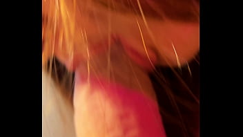 Redhead's Choosing Stockings High Heels Leather Lingerie Ends With Mouthful Of Cum thumbnail