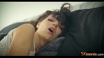 Tight bodied mitzi makes up for her small size with a giant appetite for fuck