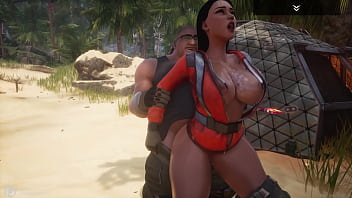 Big ass tit milf alissa gets pussy pounded by small dick by her fat boss