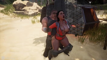 Big ass tit milf alissa gets pussy pounded by small dick by her fat boss