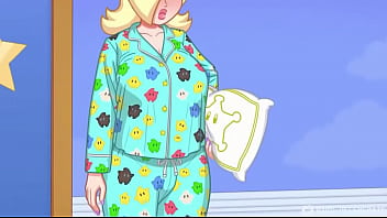 Rosalina and princess peach futanari sex