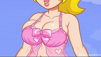 Rosalina and princess peach futanari sex