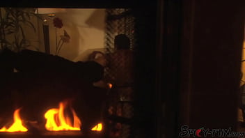 Redhead amateur gets the cum on her pussy