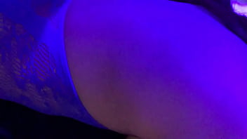 Redfantasies long night long bj on a slutty blue net outfit