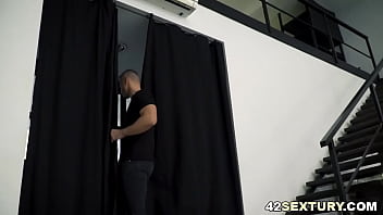 Horny cuties shares anal dildo