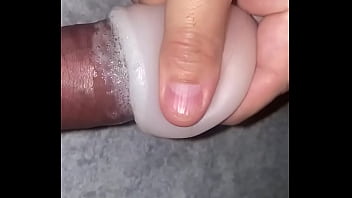 My frothy covered cock