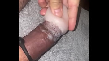 My frothy covered cock