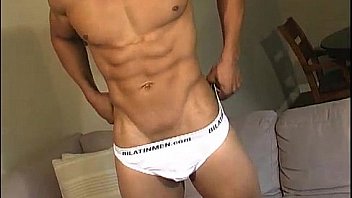 Gay Latin Men Shows Off His Hot Masculine Rock Body And His Uncut Cock thumbnail