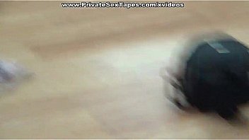 Real amateur girlfriend moving sexily as dancing and fucking