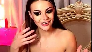 Sweet slutty brunette teen small tits on web