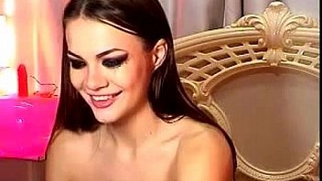 Sweet slutty brunette teen small tits on web