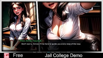 Jail College Free Steam Demo Game Visual Novel Adult Anime College Erotic Male Protagonist Milf Nsfw Singleplayer Trivia thumbnail