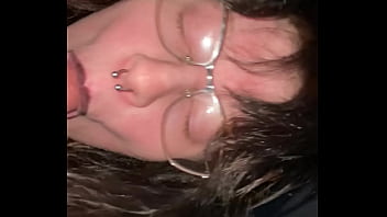 Chubby goth takes her mans cock