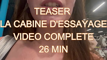 Teaserla cabine d'essayage p
