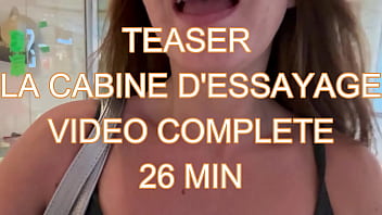 Teaserla cabine d'essayage p