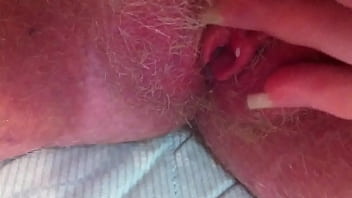 Blonde pussy pissing and masterbating