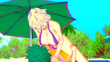 Deku sticks his dick in his best friend's mom my hero academia sex