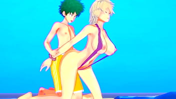 Deku sticks his dick in his best friend's mom my hero academia sex