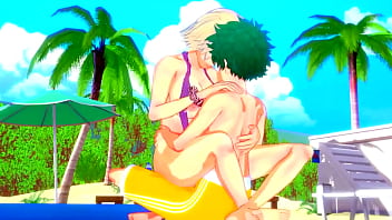 Deku sticks his dick in his best friend's mom my hero academia sex