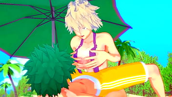 Deku sticks his dick in his best friend's mom my hero academia sex