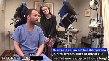 Human guinea pig gets mandatory hitachi orgasms from doctor tampa lainey