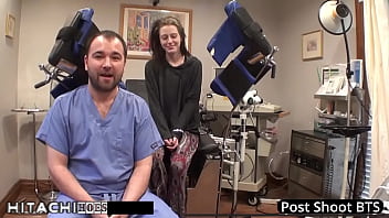 Human guinea pig gets mandatory hitachi orgasms from doctor tampa lainey