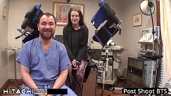 Human guinea pig gets mandatory hitachi orgasms from doctor tampa lainey