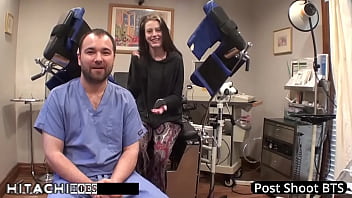 Human guinea pig gets mandatory hitachi orgasms from doctor tampa lainey