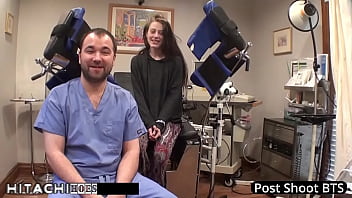 Human guinea pig gets mandatory hitachi orgasms from doctor tampa lainey