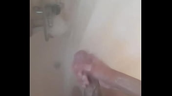 Masturbating in the shower