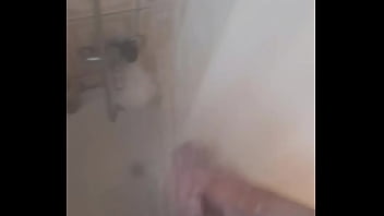 Masturbating in the shower
