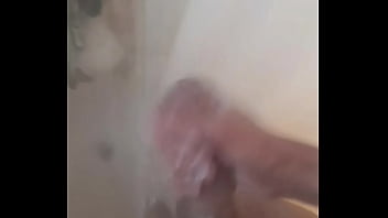 Masturbating in the shower