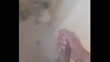 Masturbating in the shower