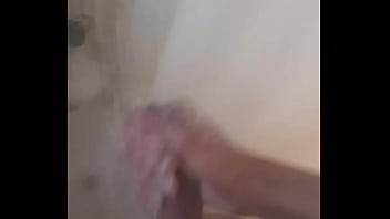 Masturbating in the shower