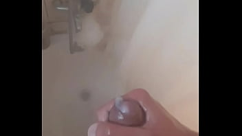 Masturbating in the shower