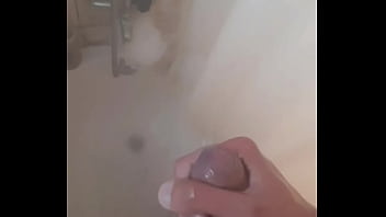 Masturbating in the shower