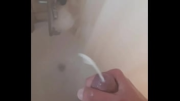Masturbating in the shower