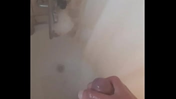 Masturbating in the shower